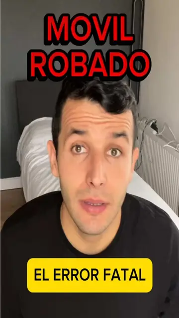 Florian con el texto «Móvil robado: el error fatal»